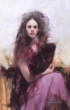 PD 6 Woman Impressionist Ölgemälde